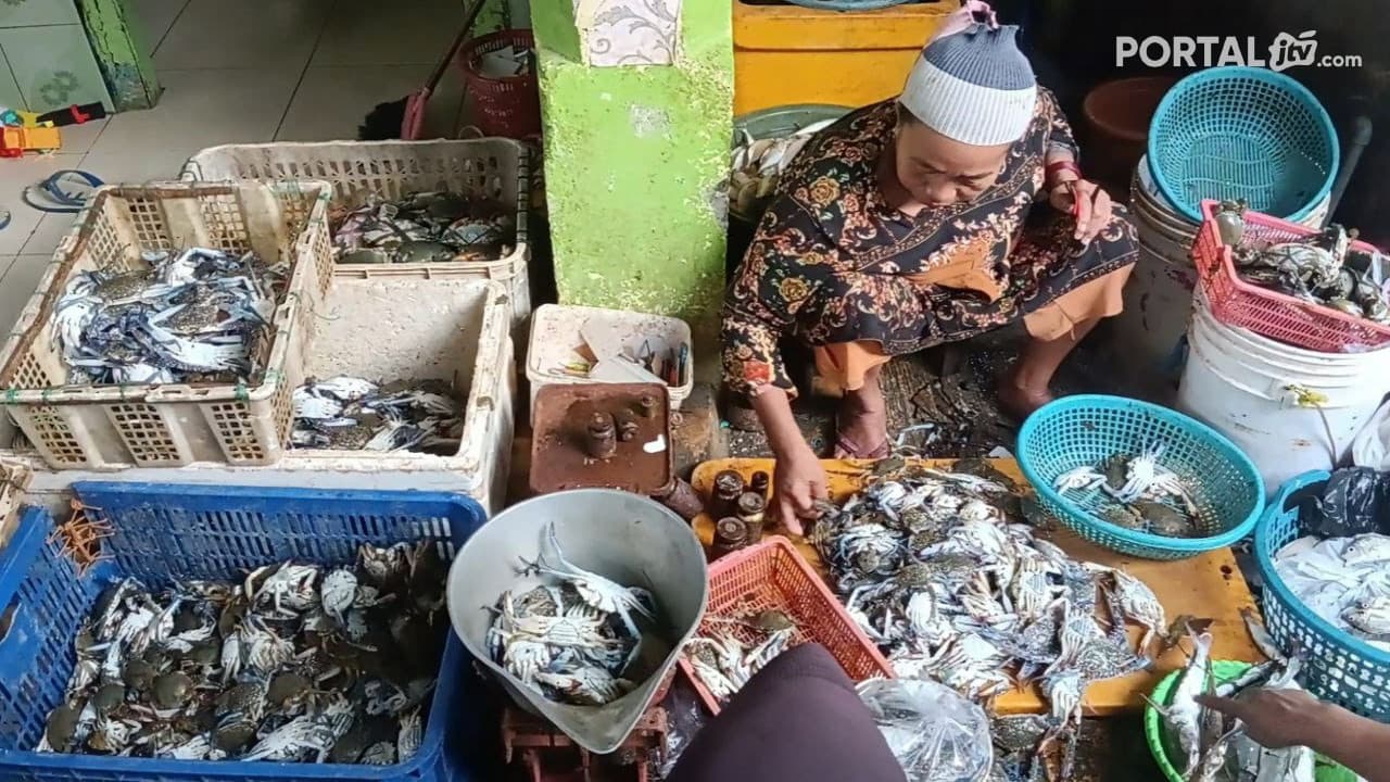  Jelang Imlek, Harga Kepiting Tembus Rp 300 Ribu Per Kilogram.