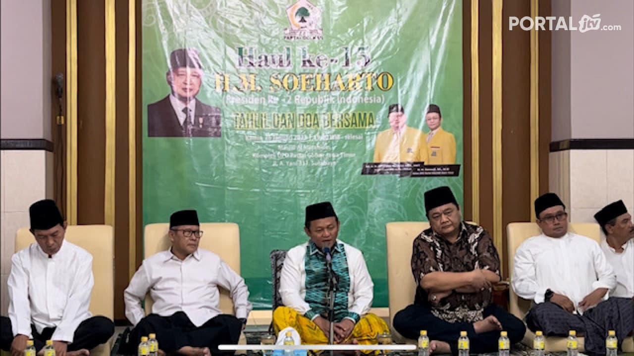 Gelar Haul Ketua Dpd Golkar Jatim Pak Harto Layak Pahlawan Nasional