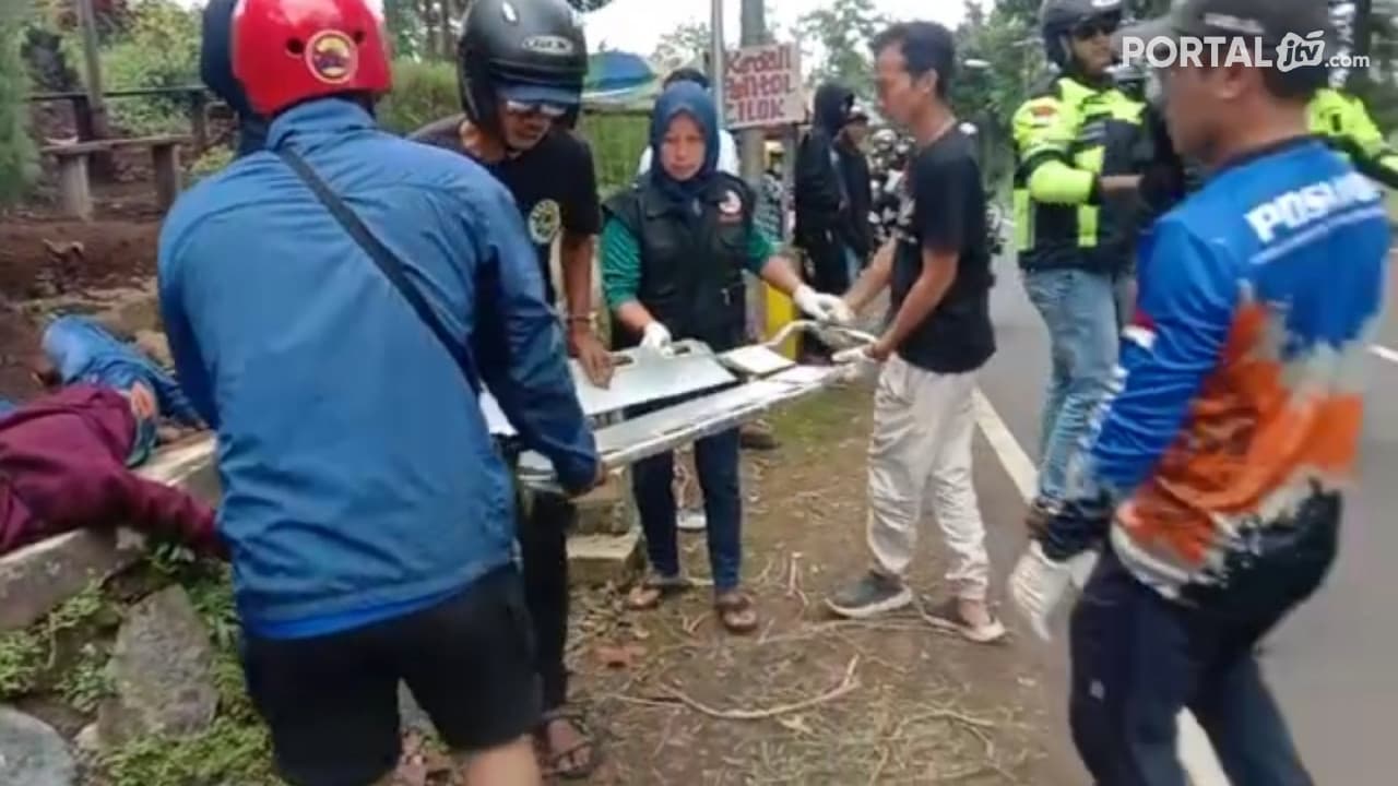Sehari Lima Kecelakaan di Jalur Pacet Mojokerto