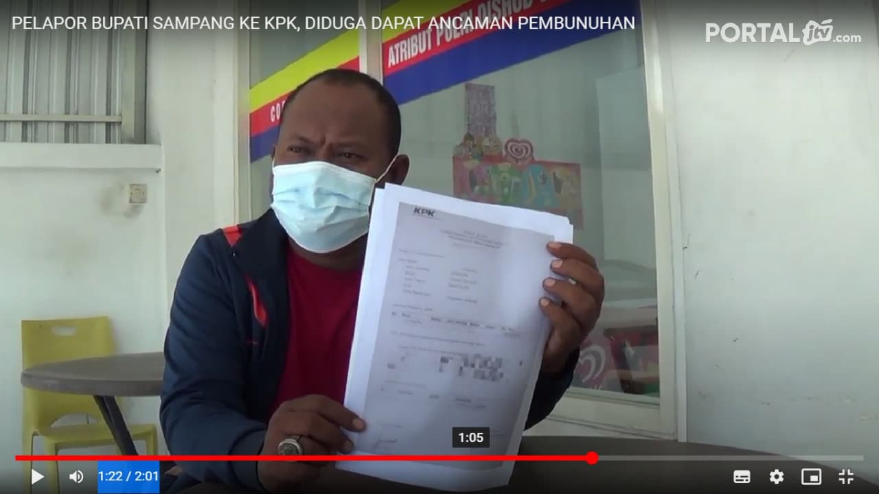 Pelapor Bupati Sampang ke KPK, Diduga Dapat Ancaman Pembunuhan 