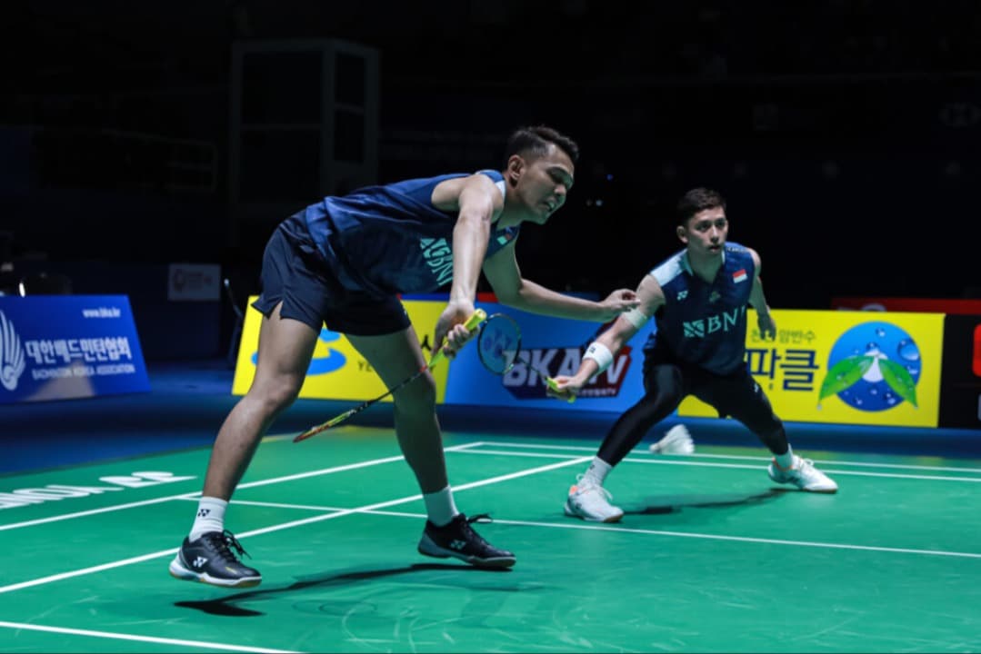 Hasil Korea Open 2023: Fajar/Rian Gagal Revans atas Pasangan India