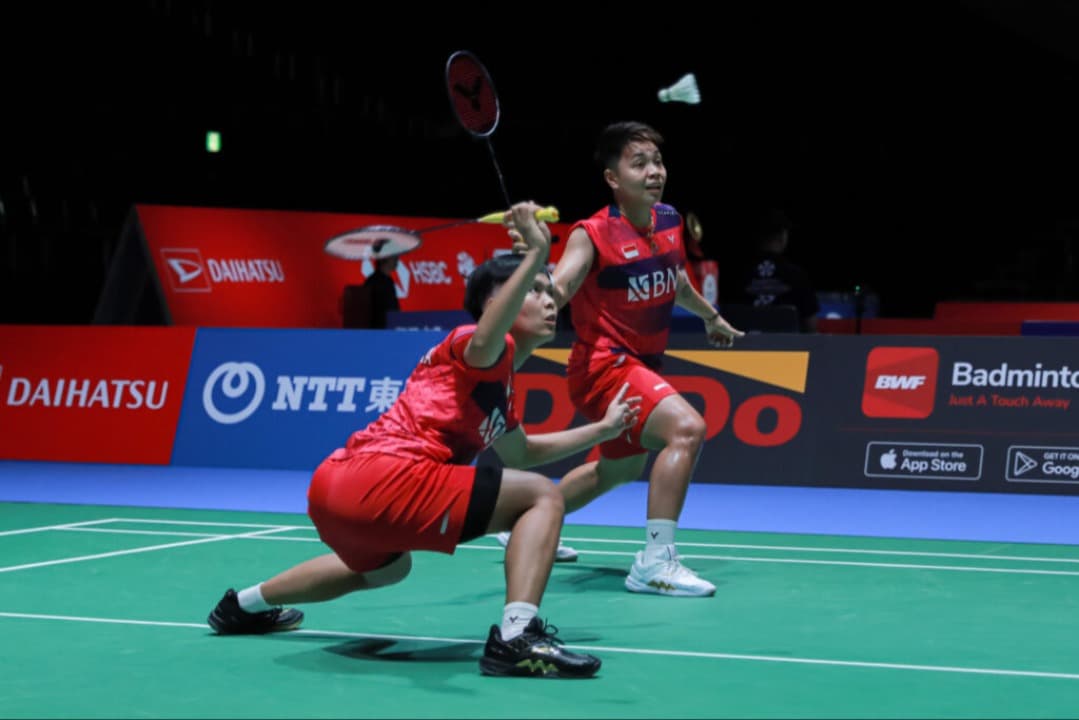 Hasil Japan Open 2023: Banyak Error Sendiri, Apri/Fadia Kalah dari Pasangan Tuan Rumah