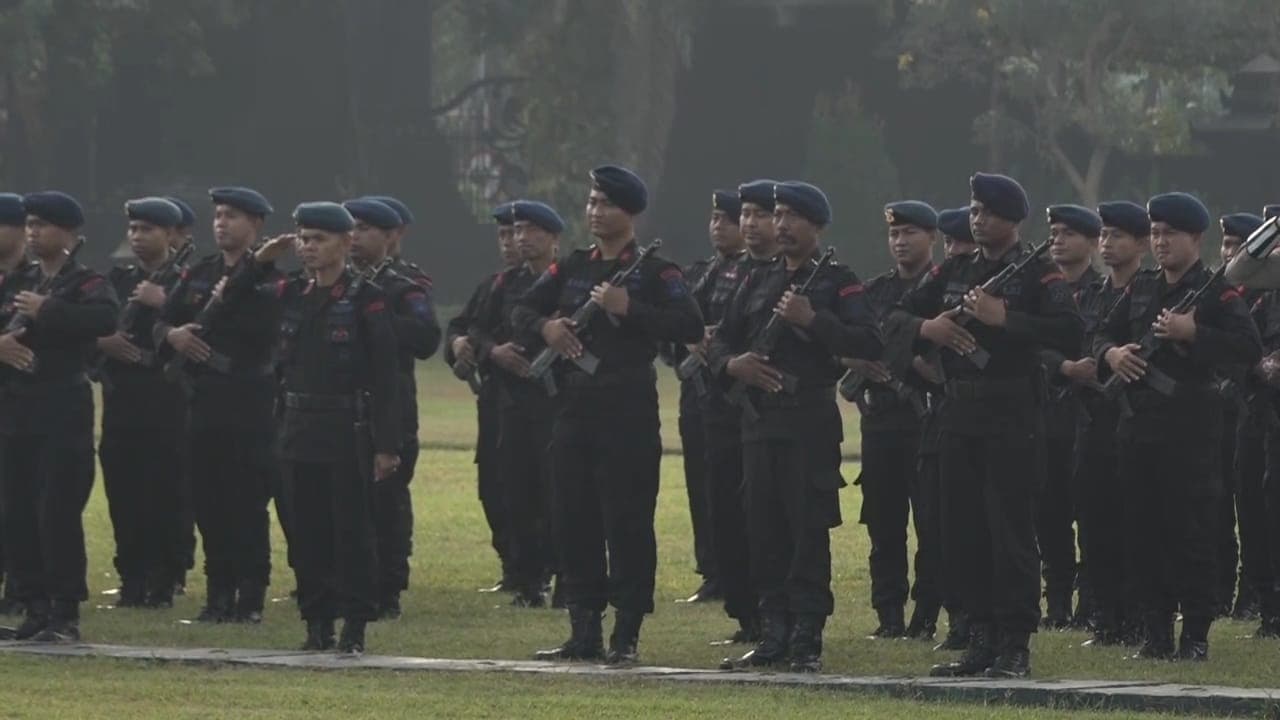 1.738 Personel Gabungan Amankan Pengesahan 1.000 Warga Baru PSHT di Surabaya