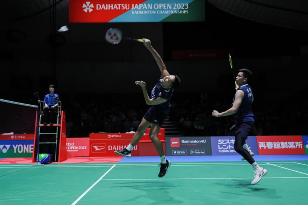 Kembali Gagal Tampil Maksimal, Langkah Fajar/Rian di Japan Open 2023 Terhenti di Semifinal