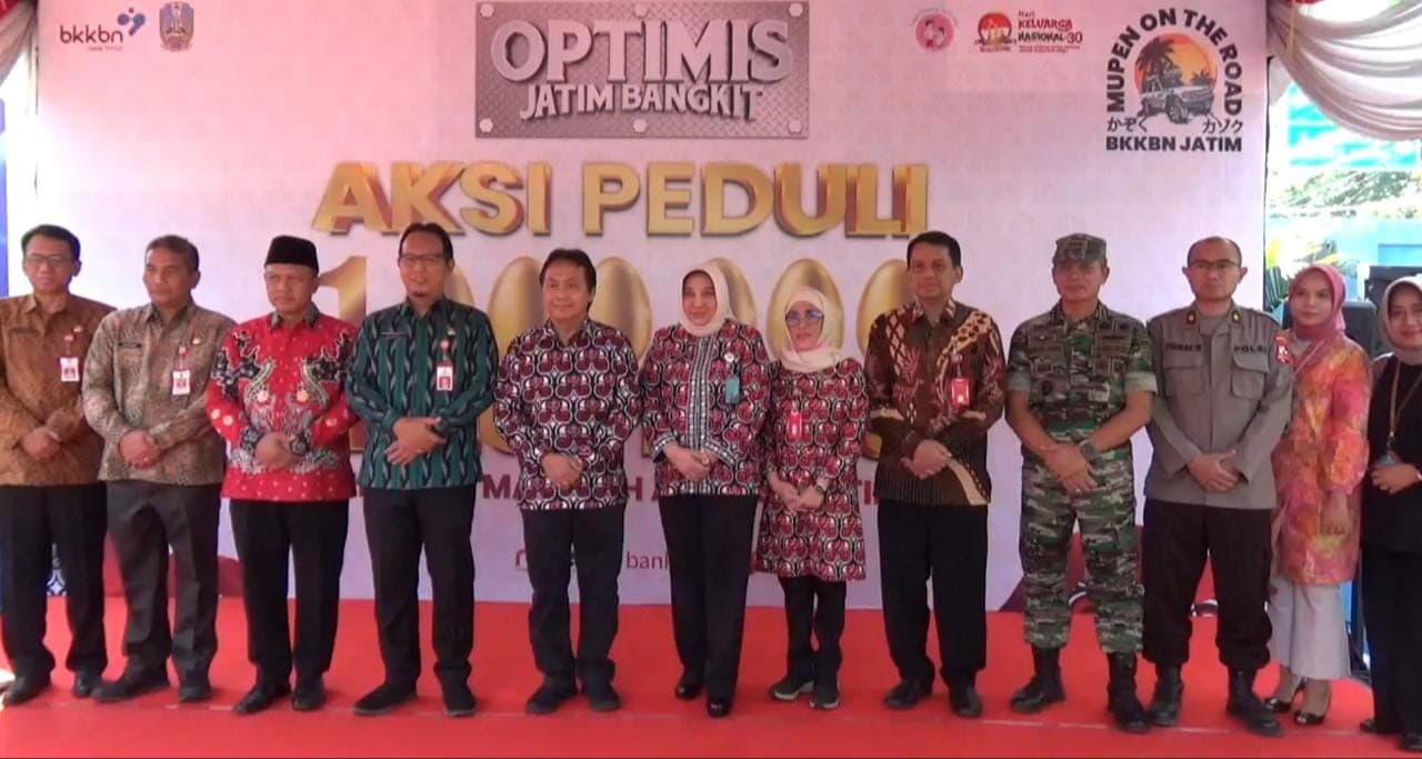 BKKBN Jatim Luncurkan Program Aksi Satu Juta Telur Emas