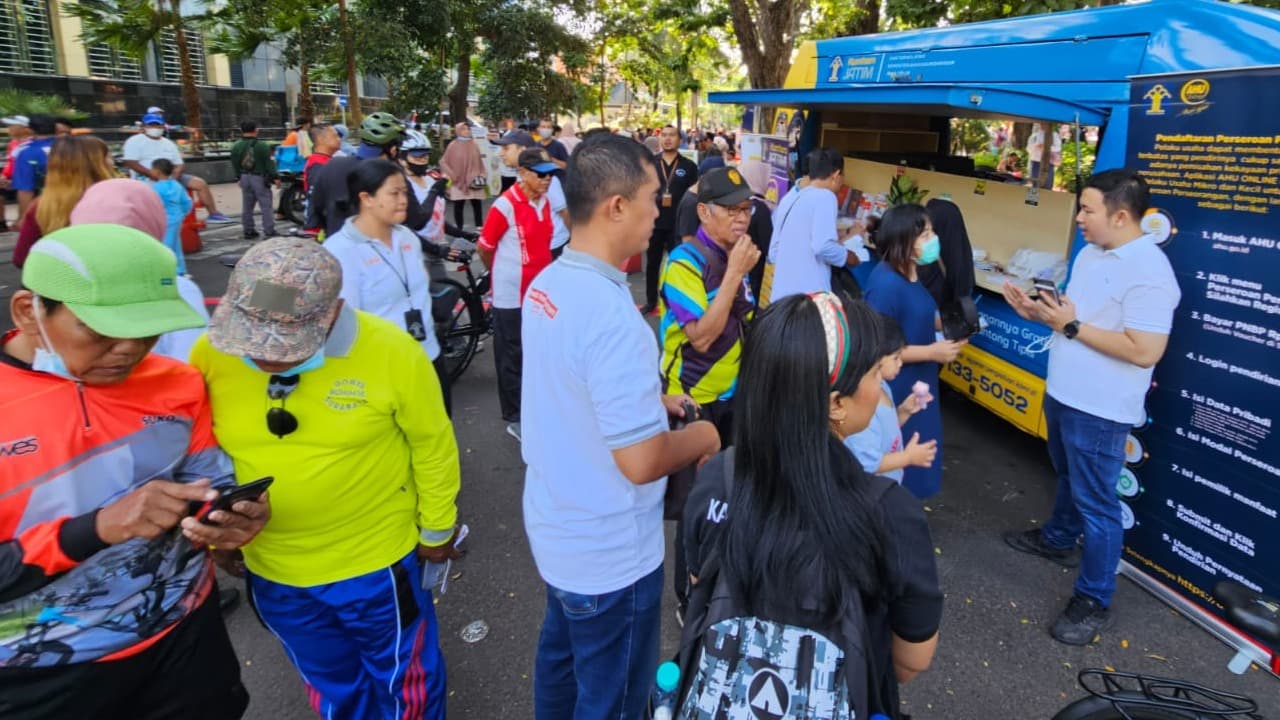 Warga Surabaya Manfaatkan Legal Expo Kemenkumham Jatim di CFD