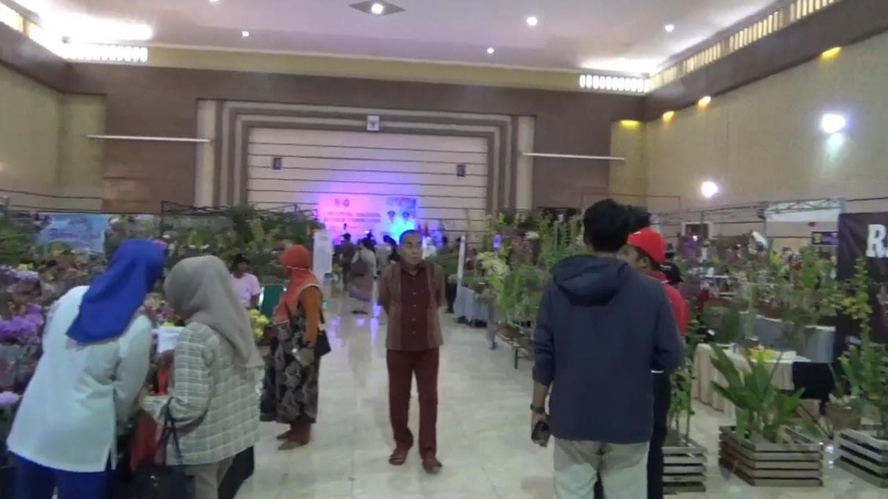 Festival Anggrek Nusantara di Jember Ramai Dikunjungi Warga