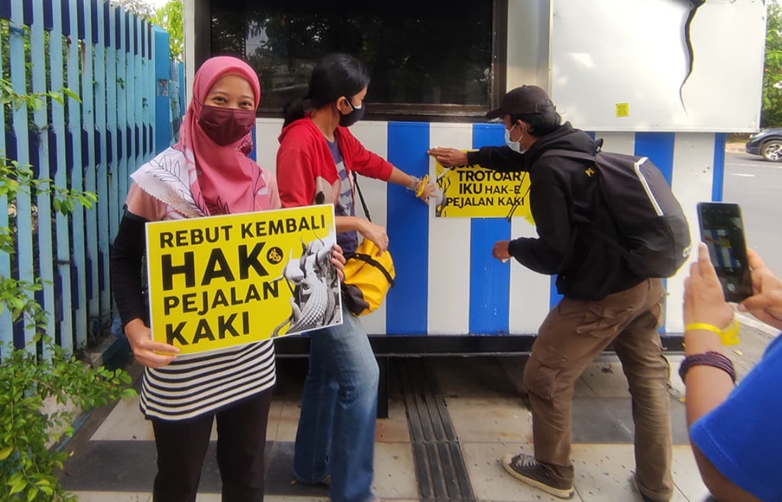 Kopeka Surabaya, Komunitas yang Fokus Ajak Masyarakat Hargai Hak-Hak Pejalan Kaki