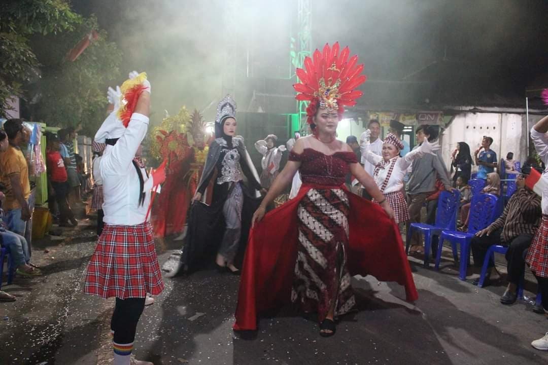 Ngampel Night Carnival di Kota Kediri Berlangsung Meriah