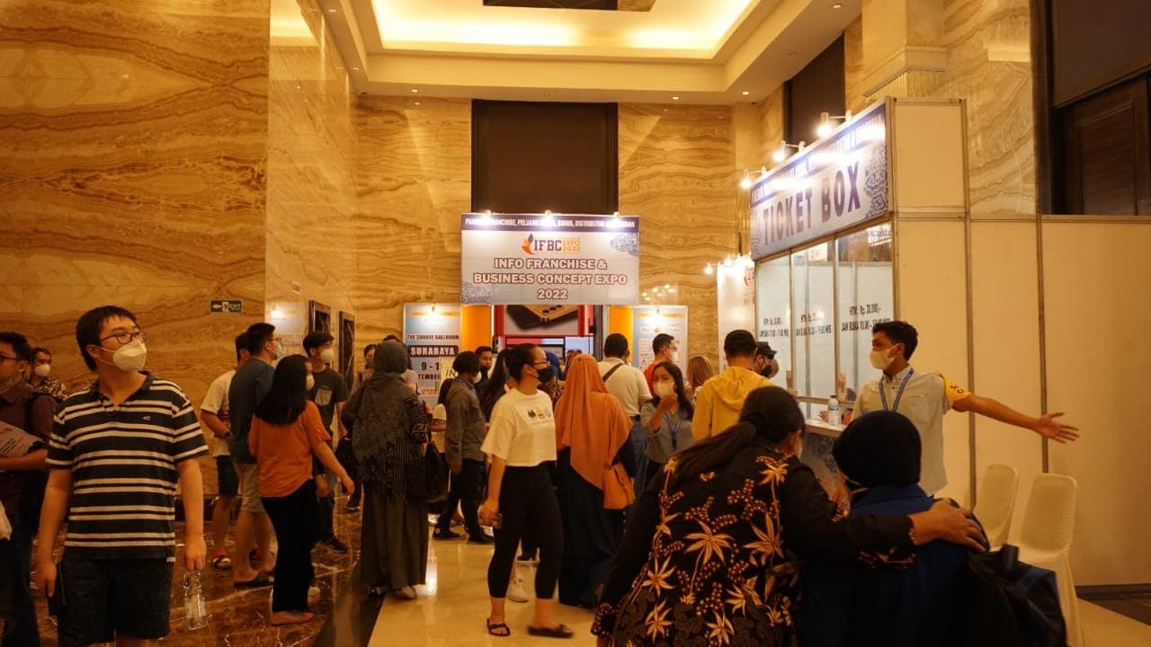 Pameran Franchise IFBC 2023 di ICBC Surabaya Hadirkan 80 Merek Peluang Usaha