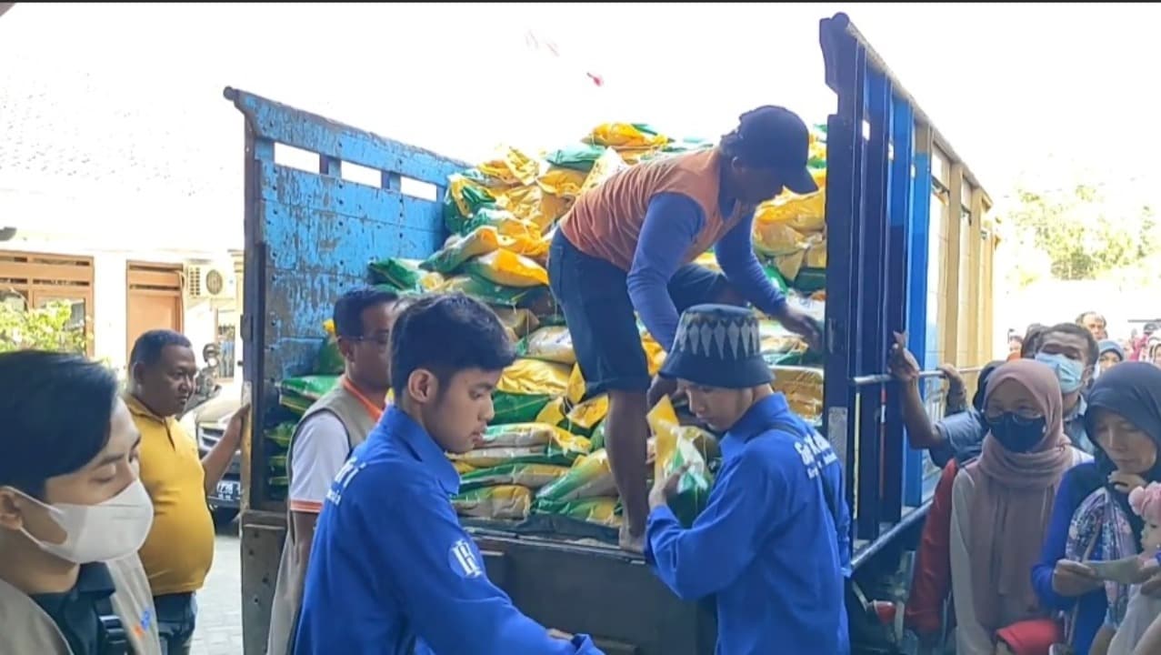 Stabilkan Harga Pasar, Pemkot Kediri Gelontor 80 Ton Beras Murah