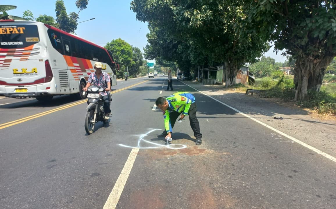 Berangkat Kerja, Pengendara Motor Tewas Tabrak Truk di Balongbendo