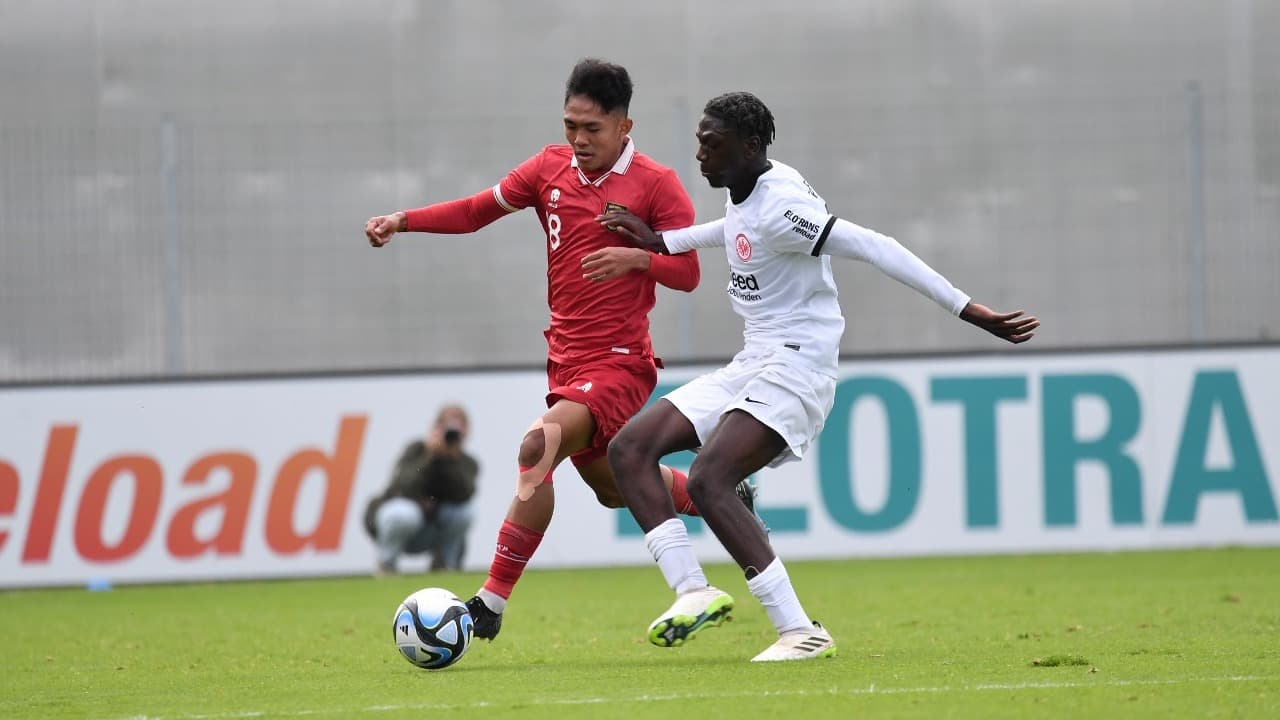 Timnas Indonesia U-17 Dapat Banyak Pelajaran dari Eintracht Frankfurt