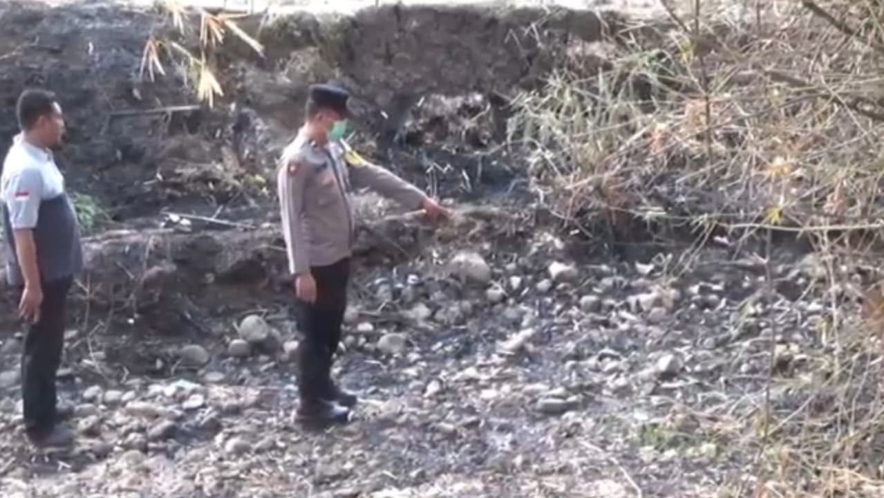 Bakar Rumput Kebun, Nenek Ponorogo Terpanggang