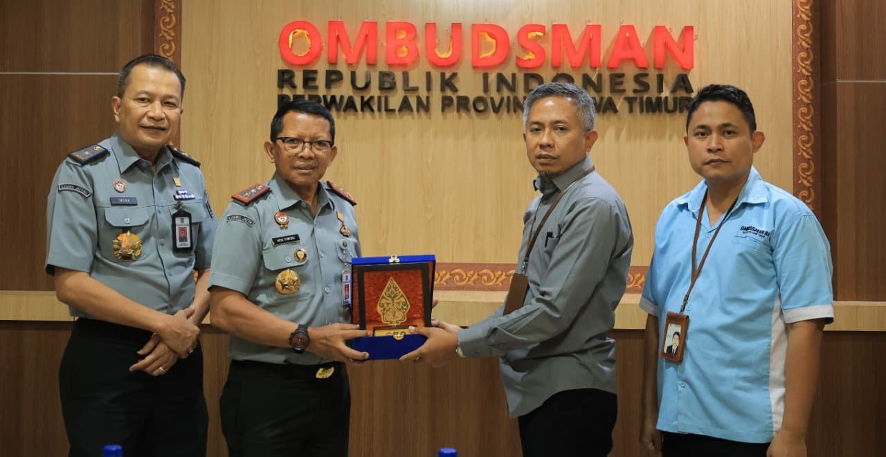 Gandeng Ombudsman, Kemenkumham Jatim Optimalkan Fungsi Pengawasan