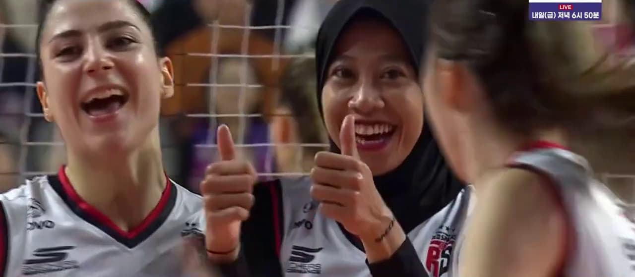 Megawati Kembali Menjadi MVP di Liga Voli Korea