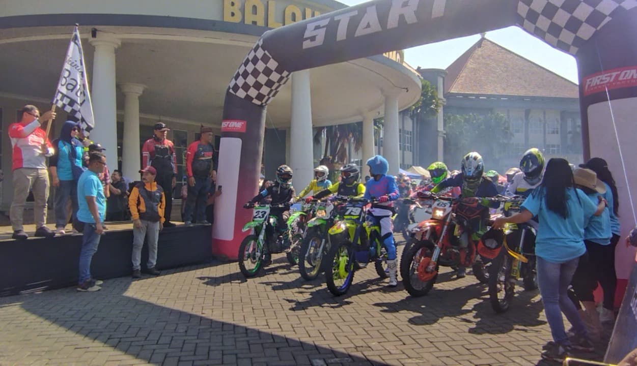 3.000 Riders Ramaikan KWB Nusantara Adventure 6 di Kota Batu