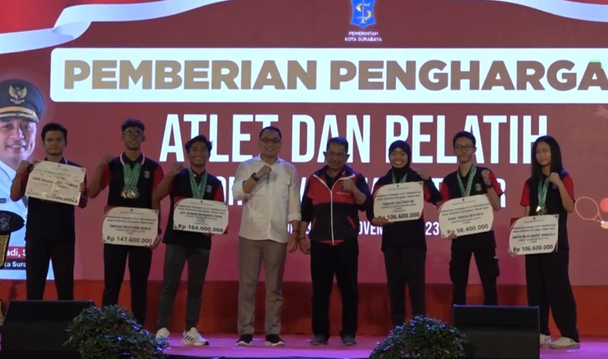 Pemkot Surabaya Cairkan Bonus Atlet Peraih Medali Porprov