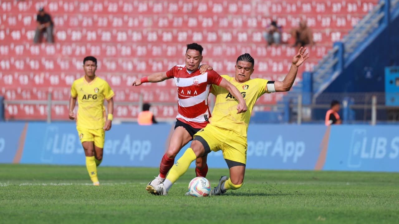 Flavio Silva Cetak Hattrick, Madura United Dibantai Persik Kediri 4-0