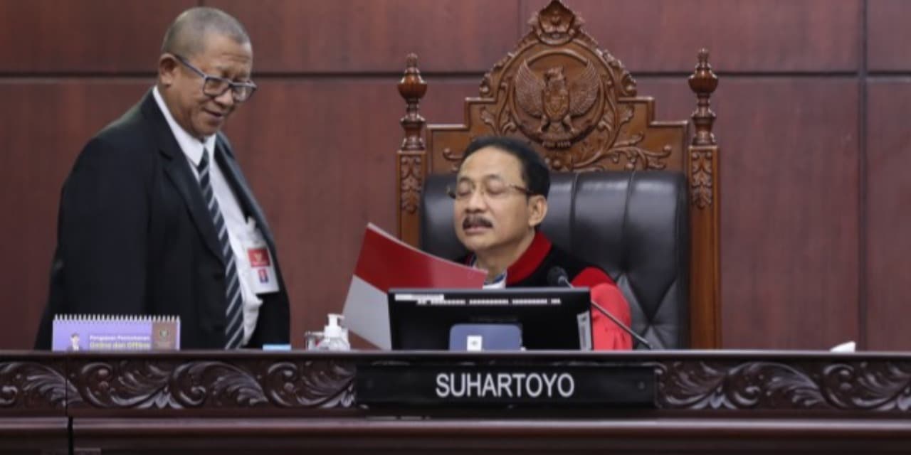 Suhartoyo Gantikan Anwar Usman Jadi Ketua Mahkamah Konsitusi