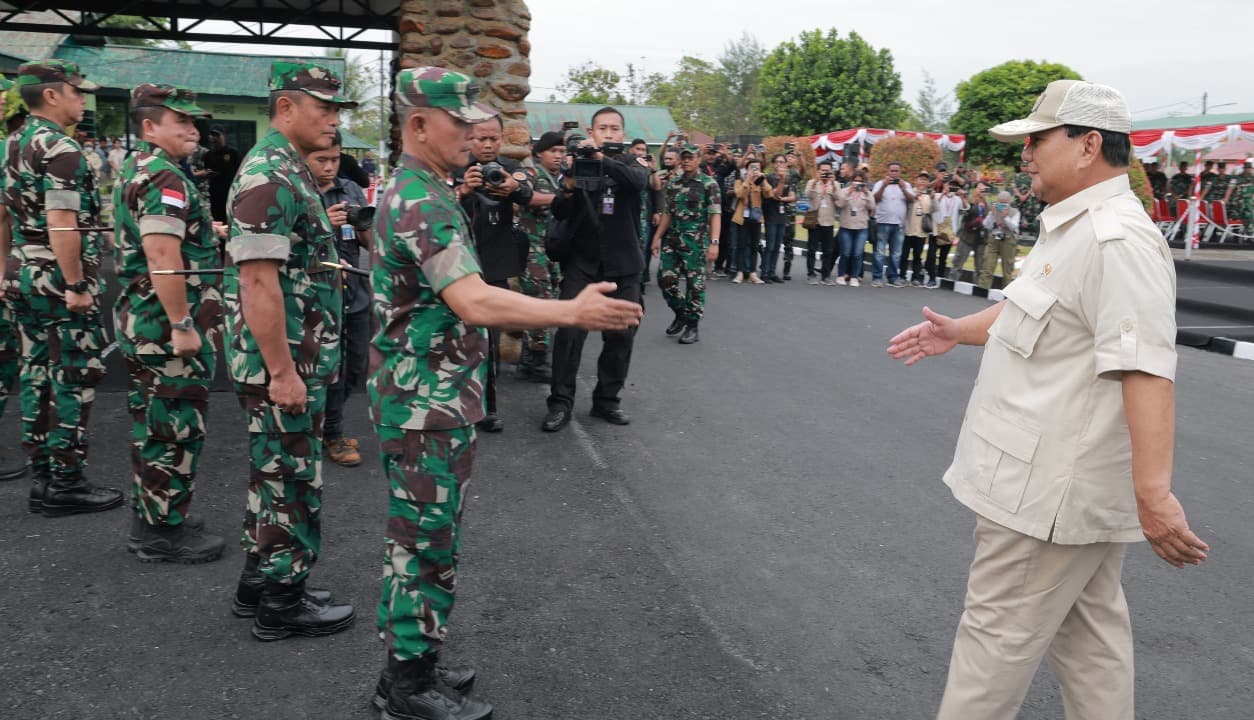 Hari Pahlawan, Prabowo Subianto Kunker ke Timika, Papua