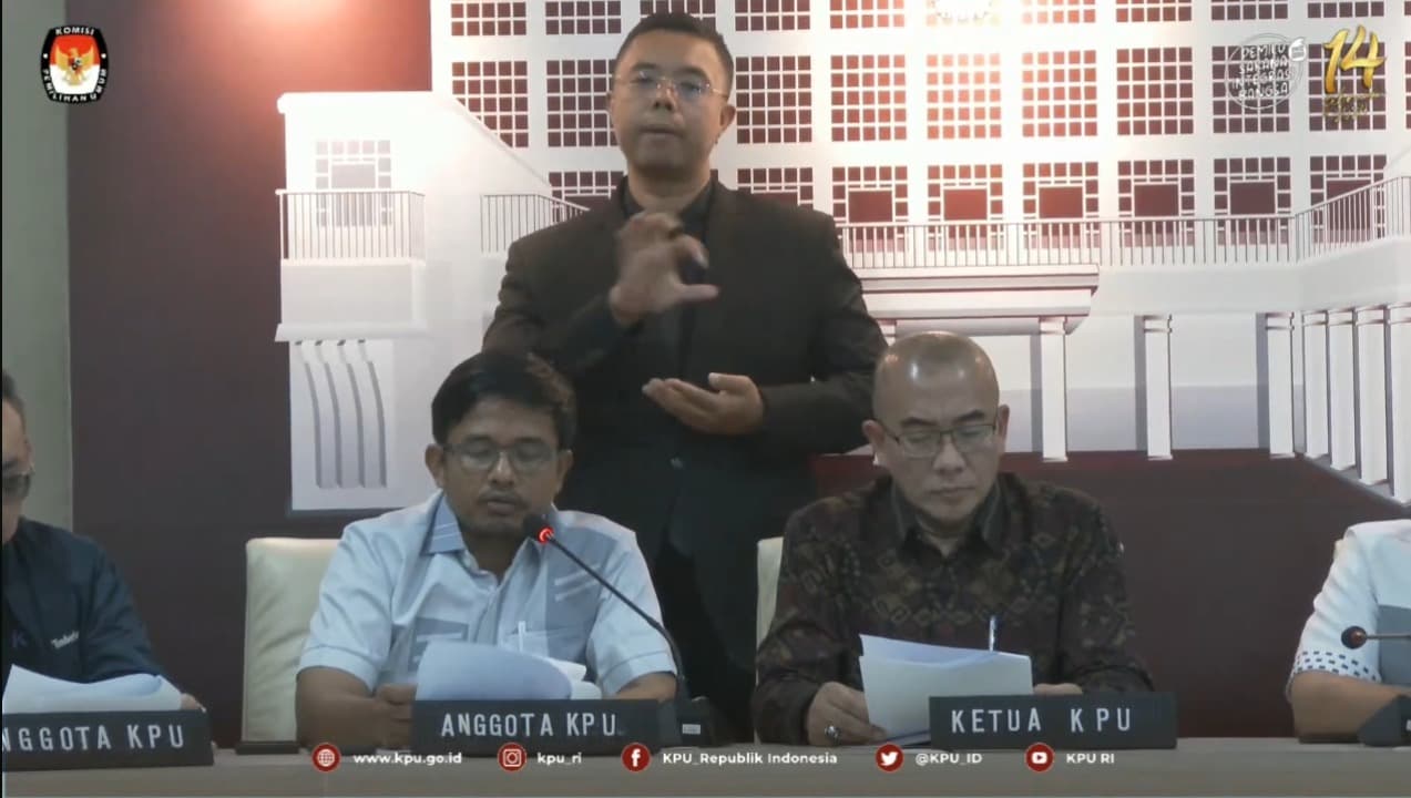 KPU Tetapkan 3 Pasangan Capres - Cawapres untuk Pemilu 2024