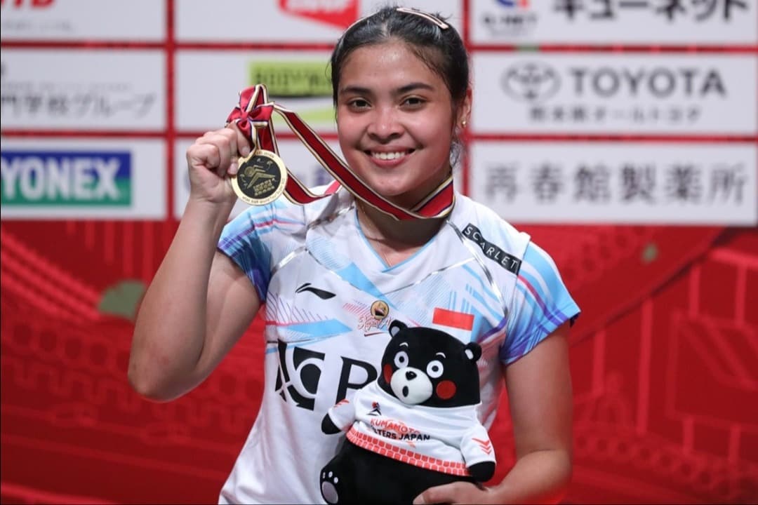 Raih Gelar Perdana di Level BWF Super 500, Ini Harapan Gregoria Mariska Tunjung untuk Tunggal Putri Indonesia