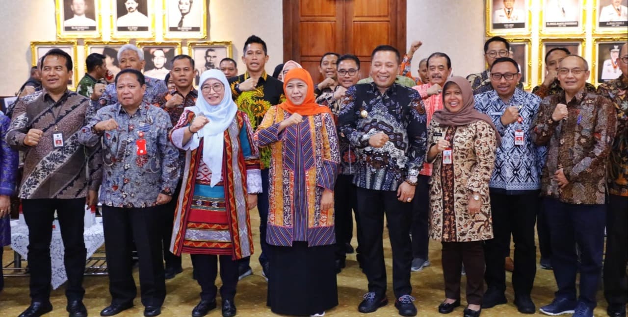 Gubernur Khofifah Tanda Tangani Kesepakatan Bersama PI 10% Untuk Sejumlah Wilayah Madura