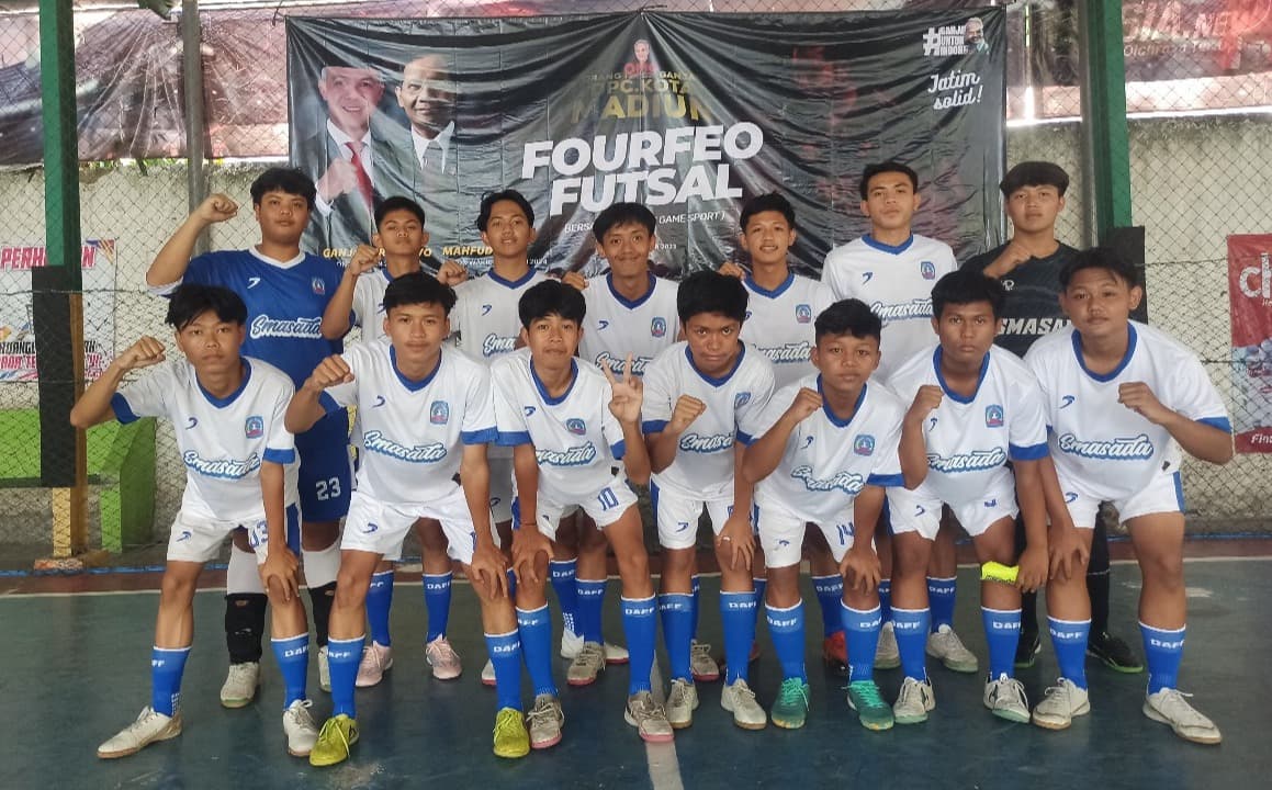 Hari Pertama Kampanye, Orang Muda Ganjar Gelar Tournamen Fourfeo Futsal di Jatim