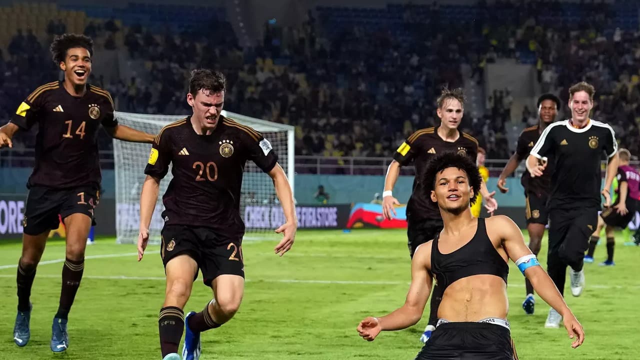 Tumbangkan Argentina, Jerman Melaju ke Final Piala Dunia U-17