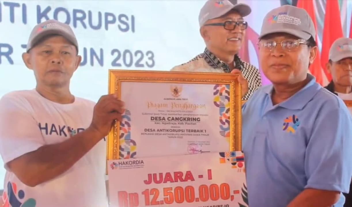 Hakordia 2023, 3 Desa di Jatim Raih Penghargaan Anti Korupsi, Dua dari Pacitan