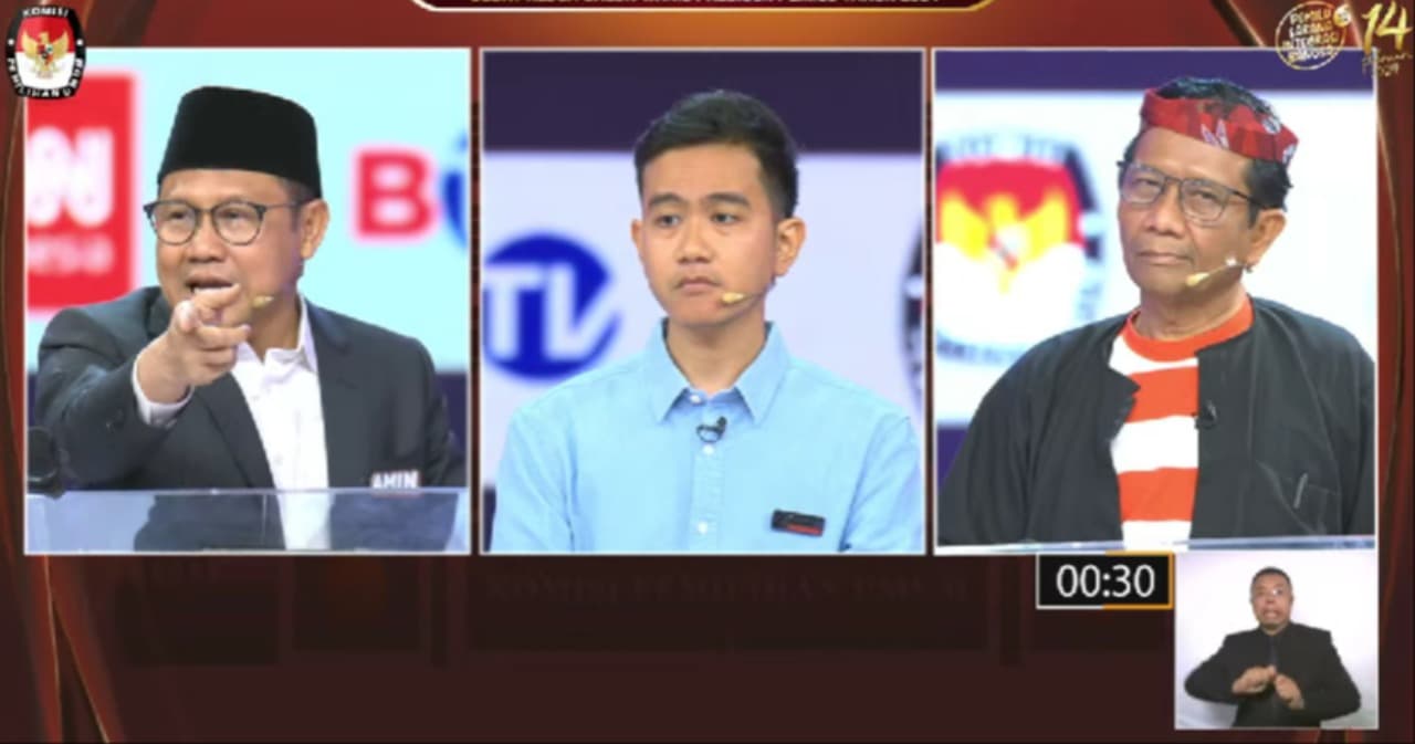 Debat Muhaimin, Gibran, dan Mahfud soal IKN