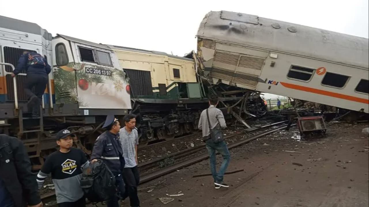 4 Petugas Meninggal Akibat Kecelakaan KA Turangga di Cicalengka