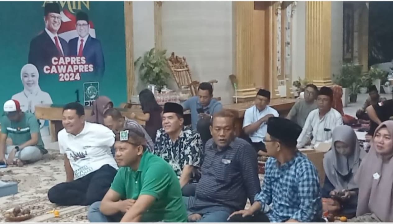 Debat Ketiga Capres, Pendukung AMIN Nobar di Seluruh PAC Sidoarjo