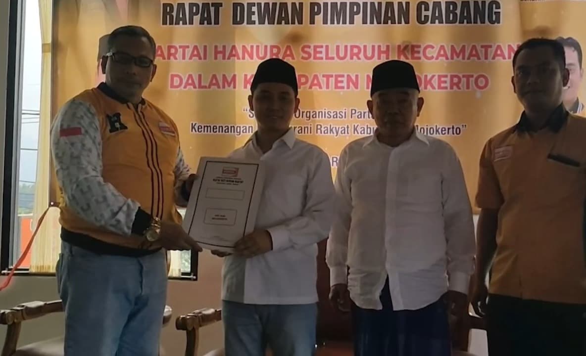 Partai Hanura Beri Rekomendasikan Gus Barra Maju di Pilbup Mojokerto 2024