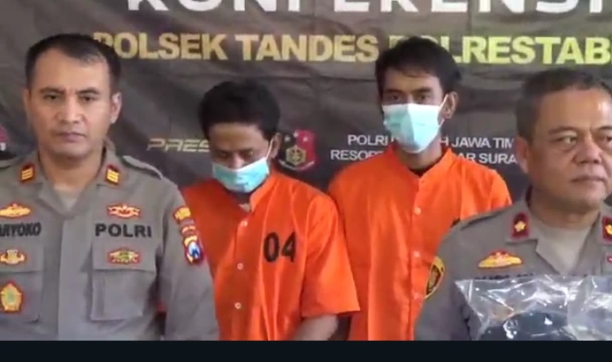 Kawanan Begal di Surabaya Diringkus Polsek Tandes, Pelaku Tuduh Korban Ganggu Istri