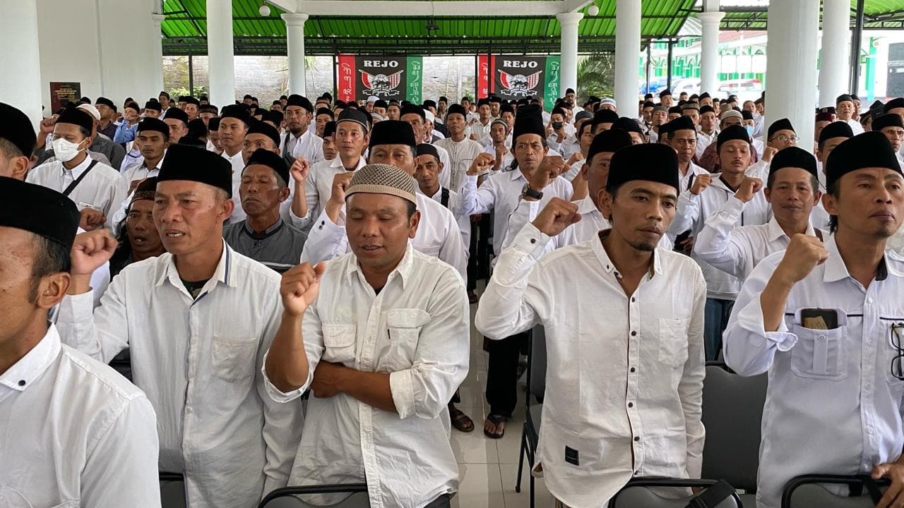 Ulama Kampung Rejo Semut Ireng Siap Jihad Menangkan Prabowo-Gibran