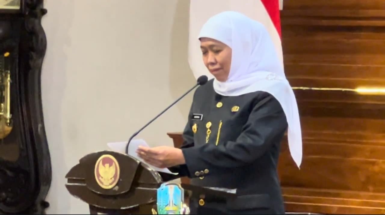 Jelang Purna Tugas, Gubernur Khofifah Lantik 160 Pejabat Administrator