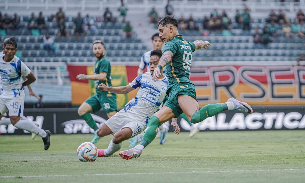 Persebaya vs PSIS 1-1, Green Force Perpanjang Rekor Tak Pernah Menang