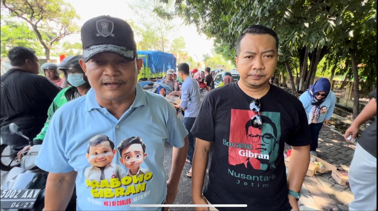 Incar Menang di Jatim, Relawan Prabowo-Gibran Bagikan Nasi dan Susu Serentak di 38 Kab/Kota