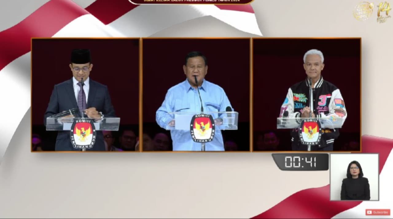 Debat Pilpres Bahas Kebudayaan, Ganjar Singgung Masalah Hukum Butet Kartaredjasa