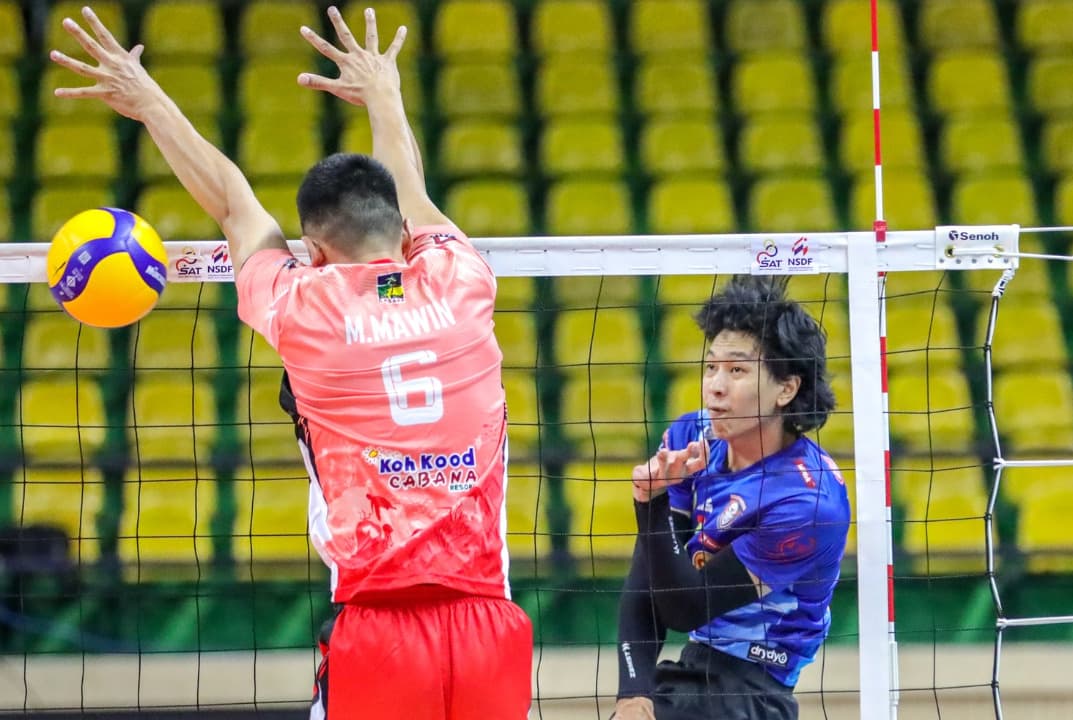 Dua Kali Servis Ace, Farhan Halim Bawa Nakhon Ratchasima Menang