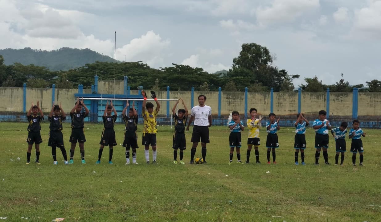 Jaring Bibit Unggul, Askab PSSI Pacitan Gelar Festival Sepak Bola Usia Dini