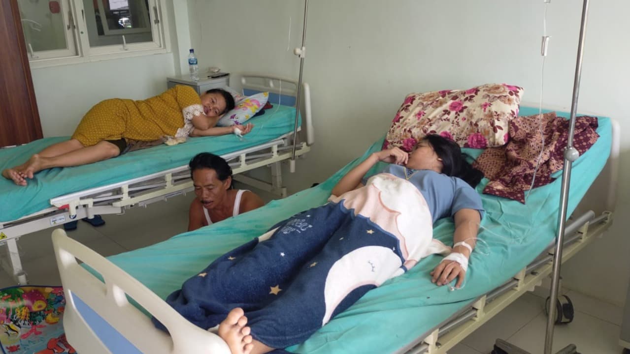 Keracunan Makan Hajatan Selapanan Bayi, 5 Warga Dirawat di Puskesmas Lembeyan Magetan