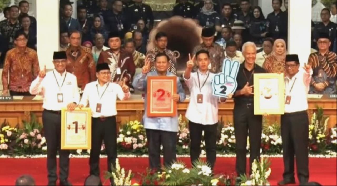 Rekapitulasi Suara Pemilu 2024 di 34 Provinsi: Prabowo-Gibran Menang di 32 Provinsi