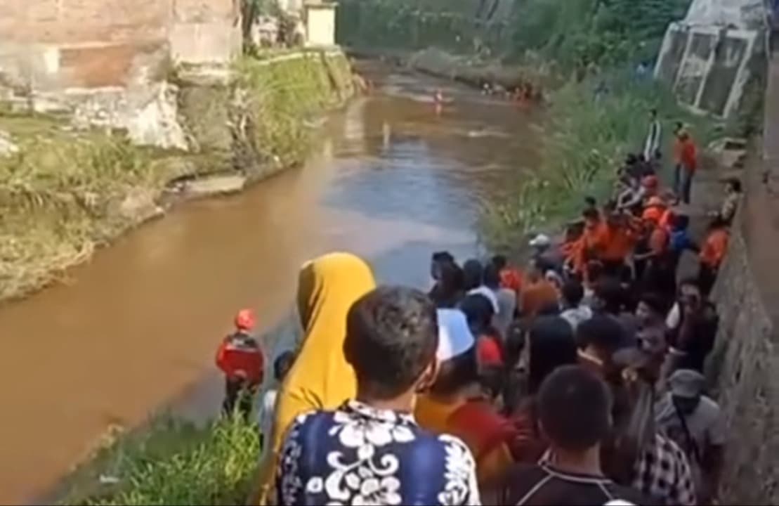 Bermain Bantengan di Jodipan, Bocah 4,5 Tahun Hanyut di Sungai Brantas Malang