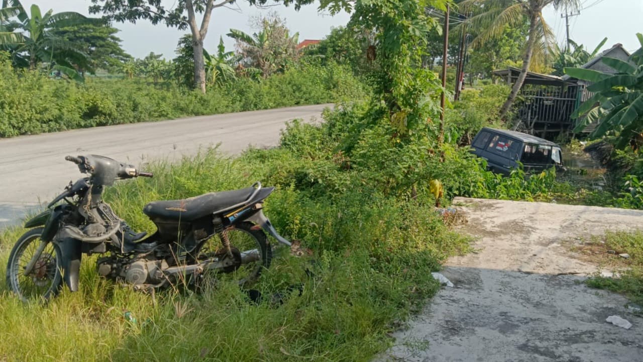 Adu Banteng Kijang Vs Motor, Pasutri asal Kalitengah Lamongan Tewas