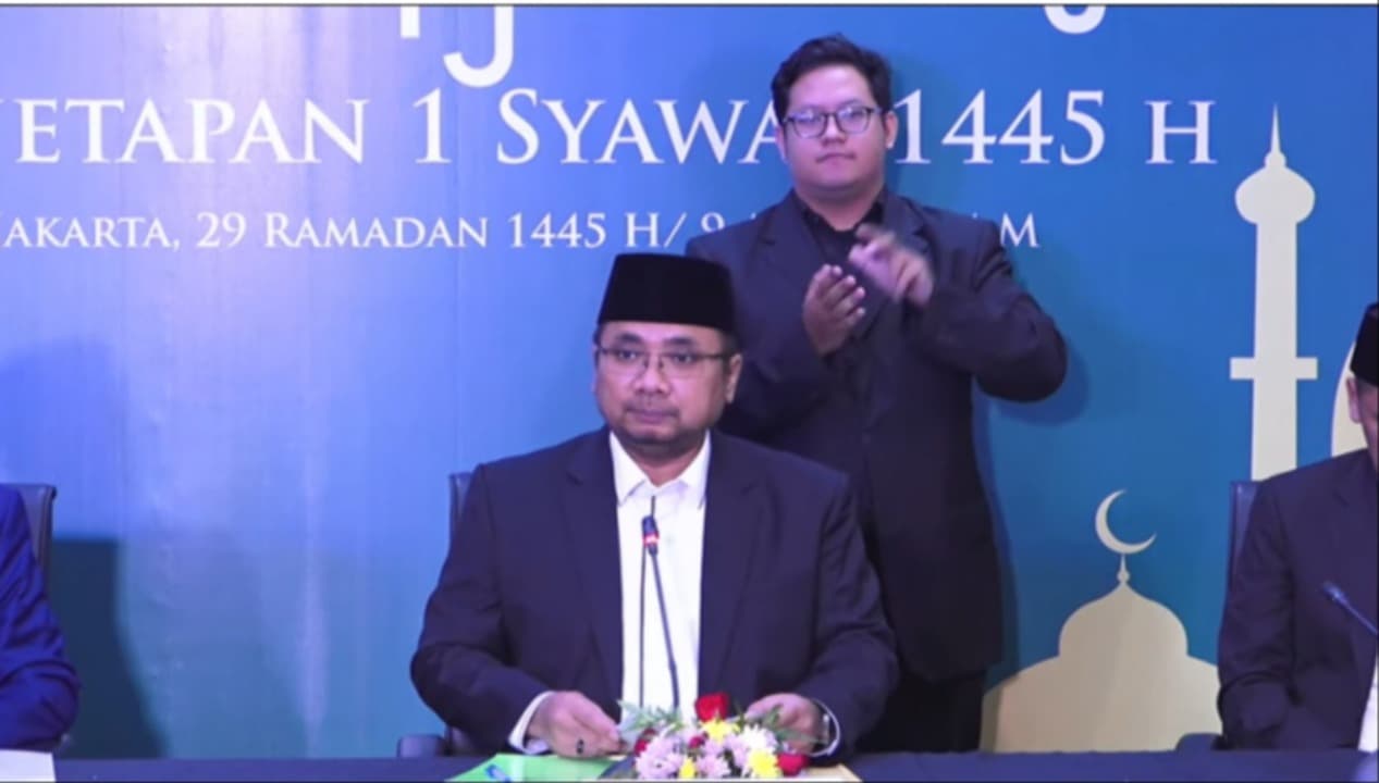 Resmi, Pemerintah Tetapkan Idul Fitri Jatuh pada Rabu, 10 April 2024