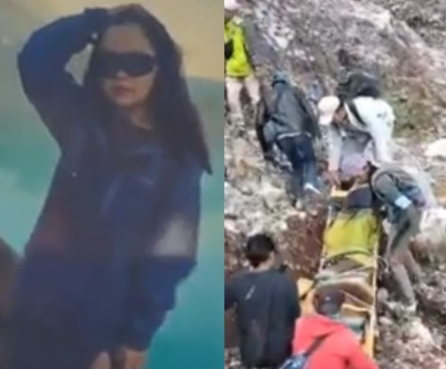 Keserimpet Rok, WNA Asal China Tewas Terjatuh ke Jurang Kawah Ijen