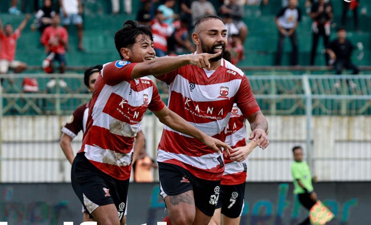 Hajar PSM Makassar 2-0, Madura United Kembali ke Peringkat Empat